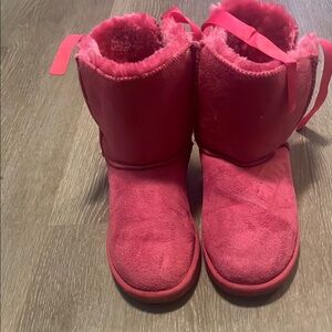 Cozy Pink Kids Boots